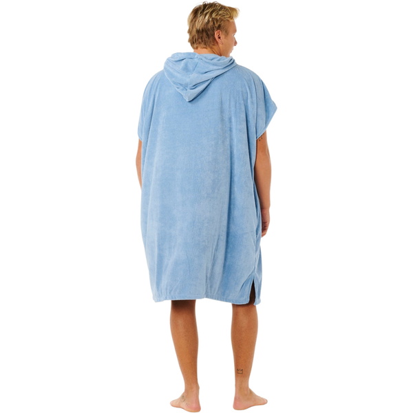 2026 Rip Curl Mens Brand Hooded Towel 00ZMTO - Faded Denim
